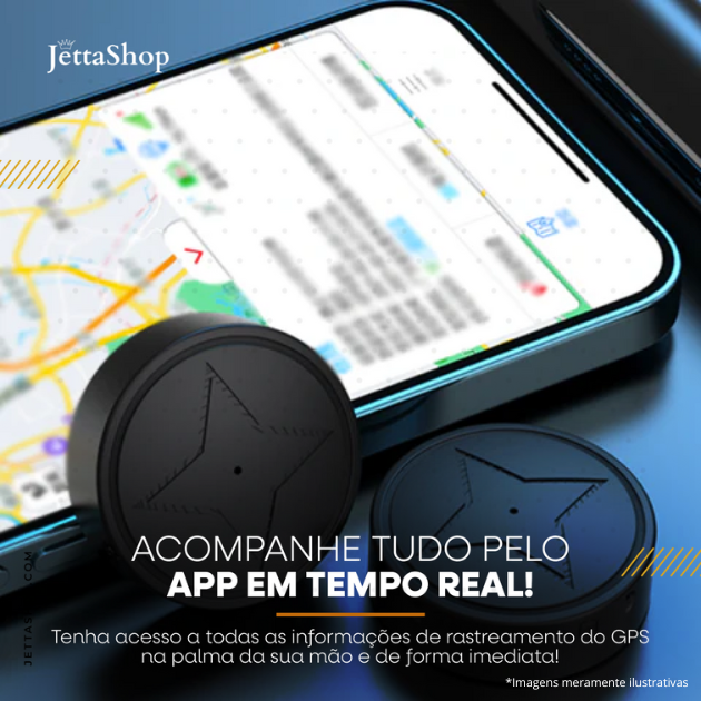 [PAGUE 1 LEVE 2] Mini Rastreador GPS - TrackJetta™ [ESPECIAL PRÉ BLACK FRIDAY]