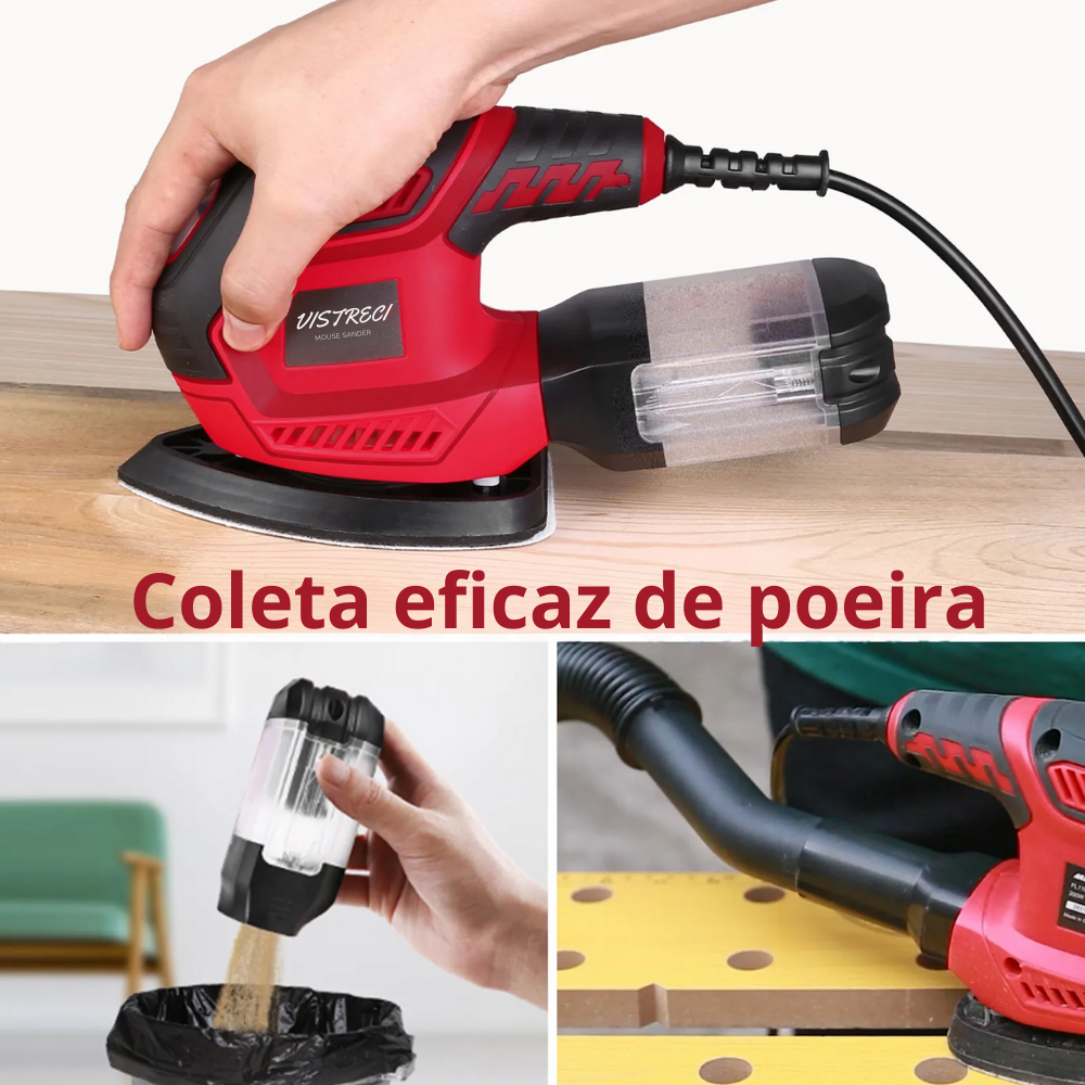 Lixadeira Orbital Triangular Vistreck