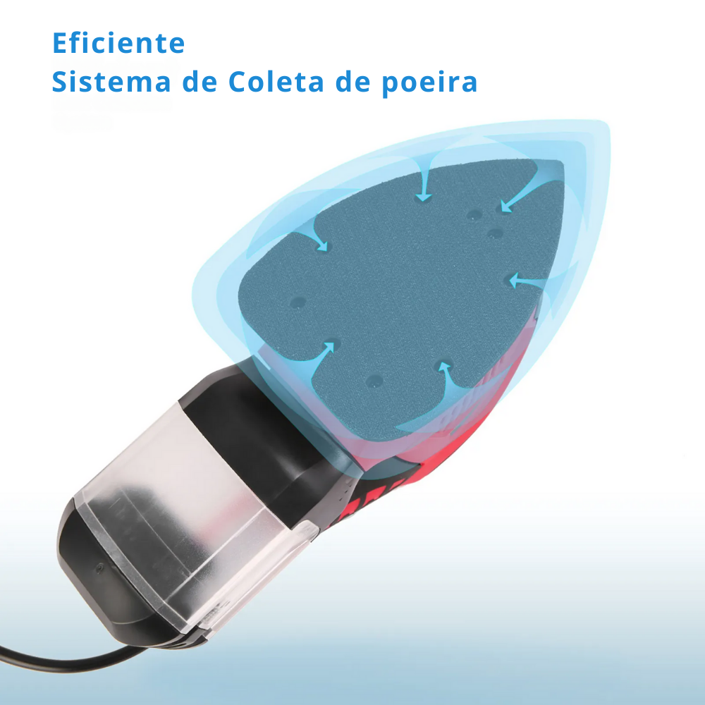 Lixadeira Orbital Triangular Vistreck