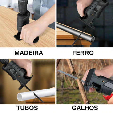 Adaptador De Serra Para Furadeira | PowerMax