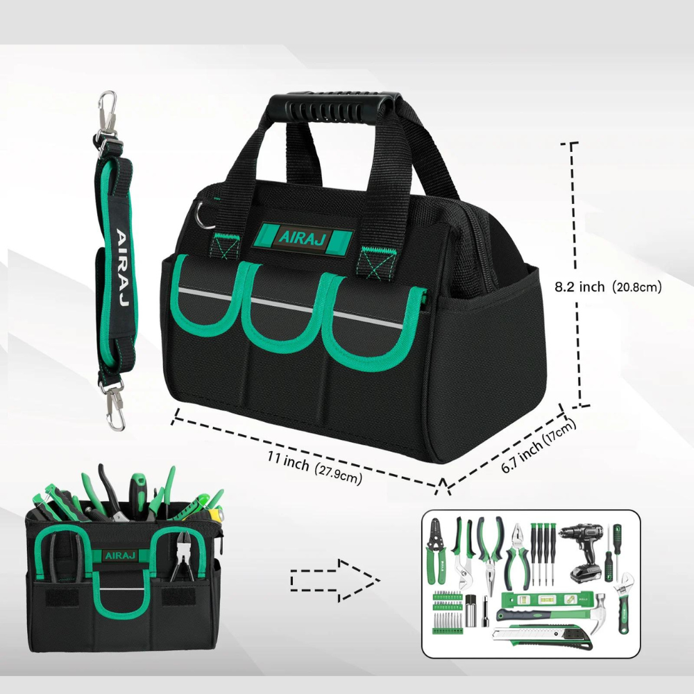 Bolsa de Ferramentas Multifuncional Oxford Impermeável