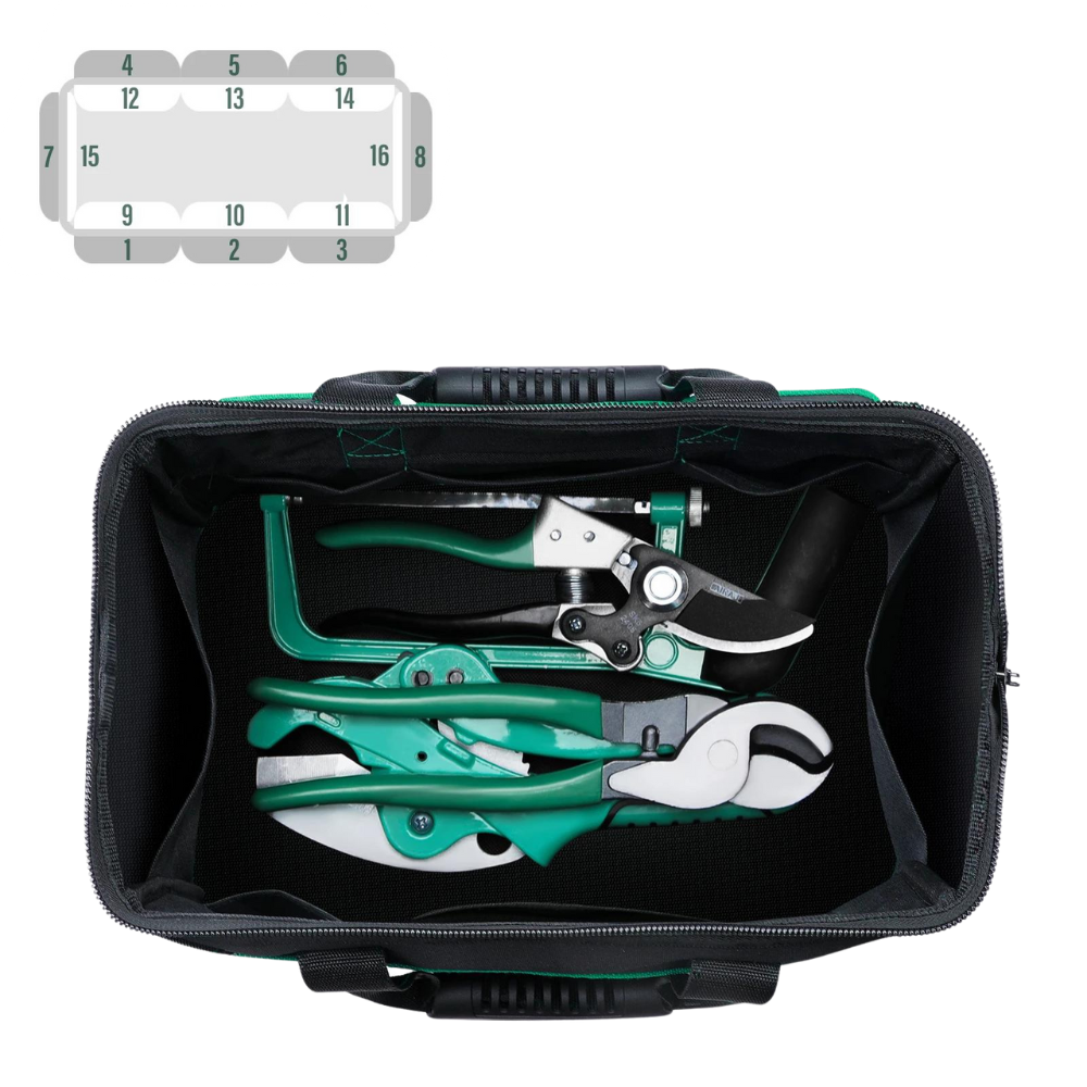 Bolsa de Ferramentas Multifuncional Oxford Impermeável