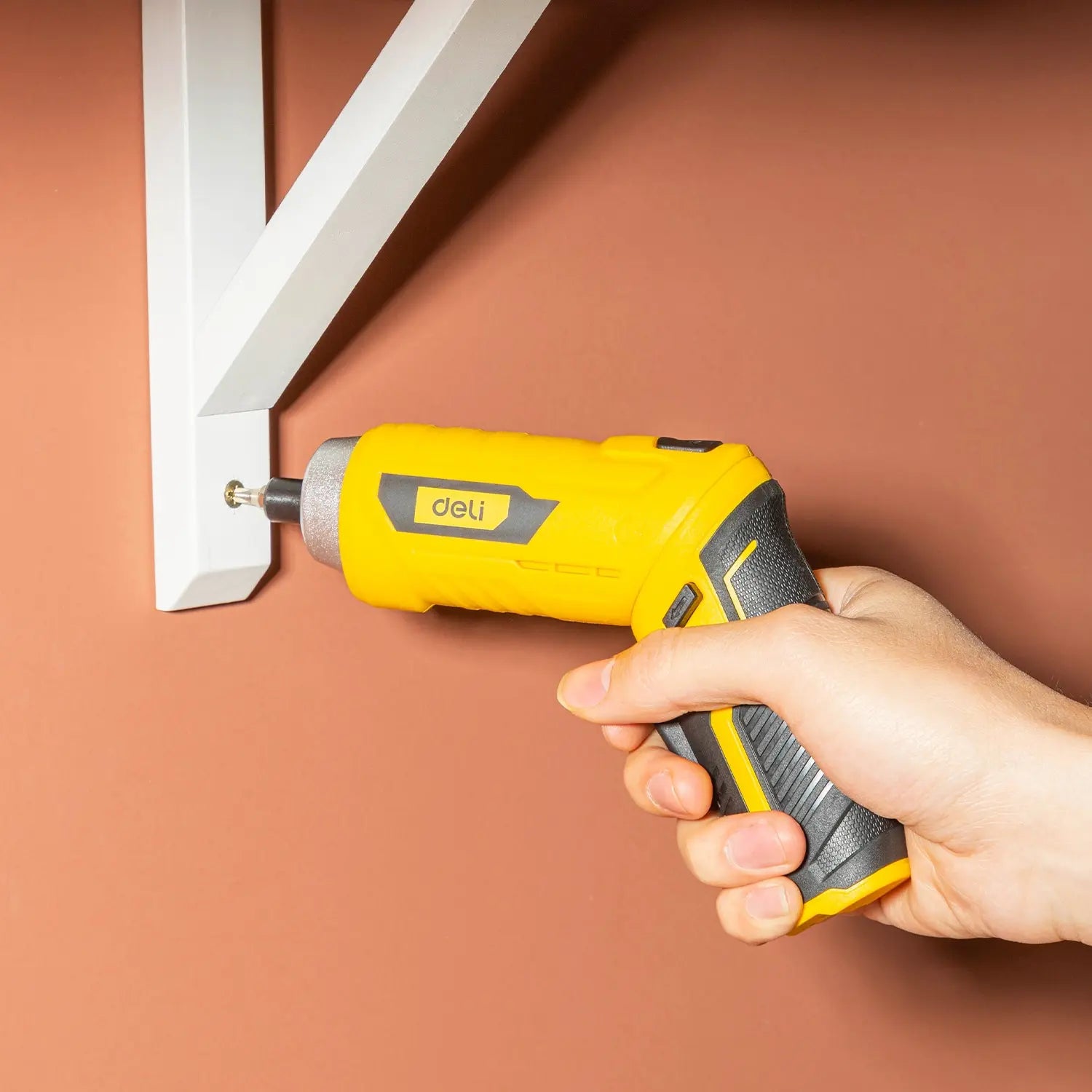 Chave De Fenda Elétrica Recarregável com LED