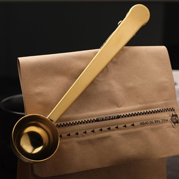 Colher de Medição de Café com Presilha Inox Ferrazi