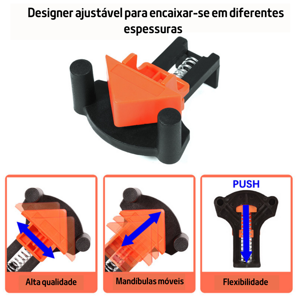 Conjunto De Braçadeiras | Safe Wood