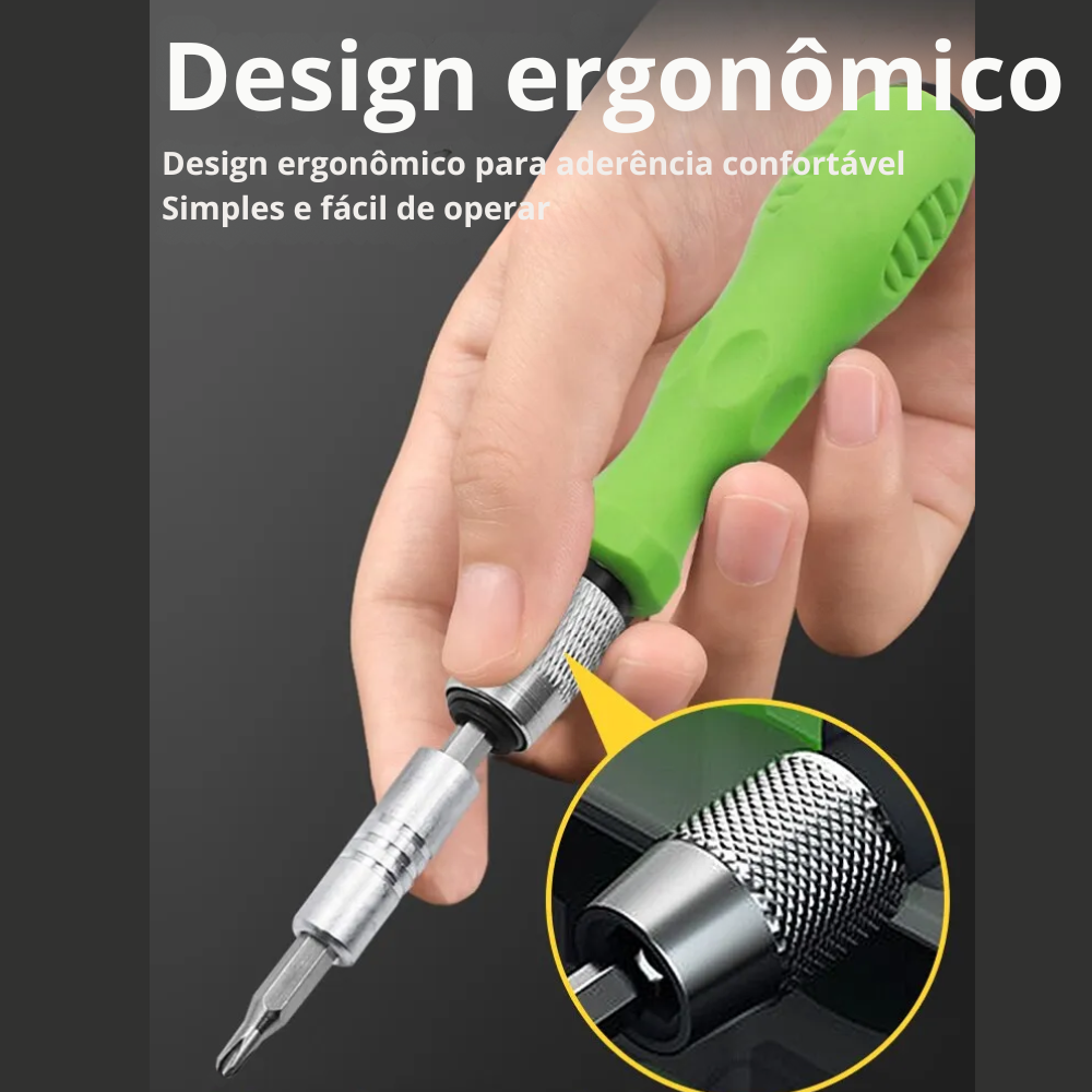 Conjunto de Chave de Fenda 32 Peças