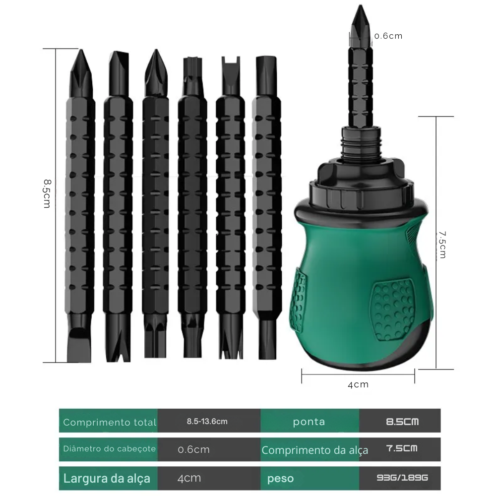 Conjunto de Chaves 13 em 1