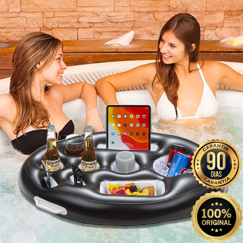 Boia para bebidas de piscina