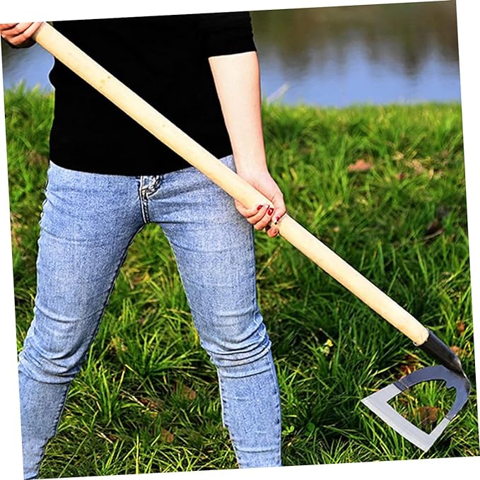 Enxada Vazada de Jardinagem em Aço Inoxidável