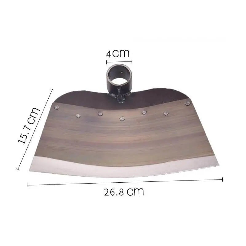 Enxada de Jardinagem Multifuncional em Aço Inoxidável
