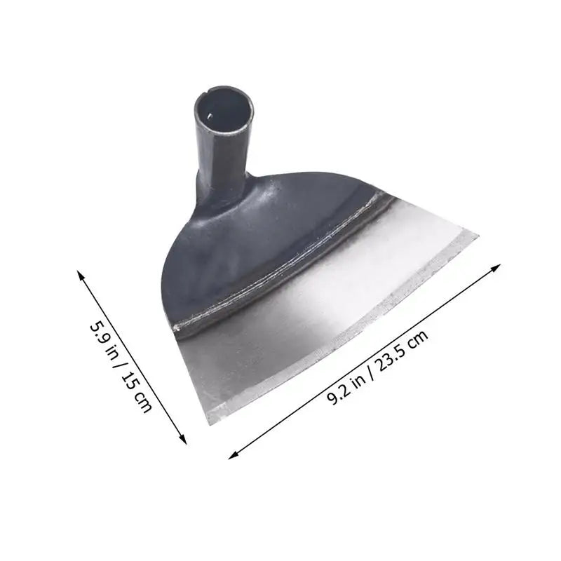 Enxada de Jardinagem Profissional em Aço Inoxidável