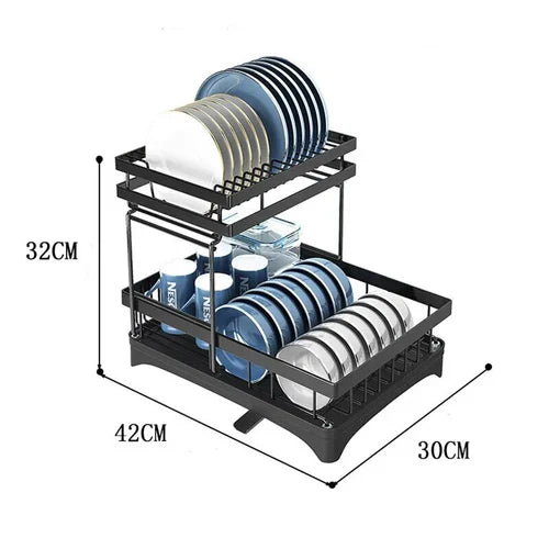 Escorredor Duplo Multiuso de Cozinha | DuoRack