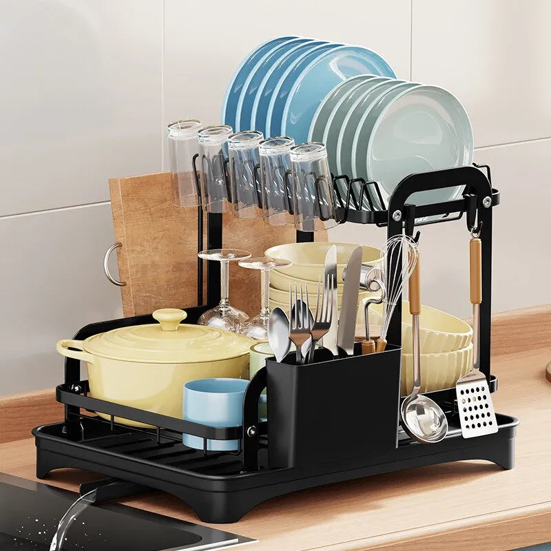 Escorredor Duplo Multiuso de Cozinha | DuoRack