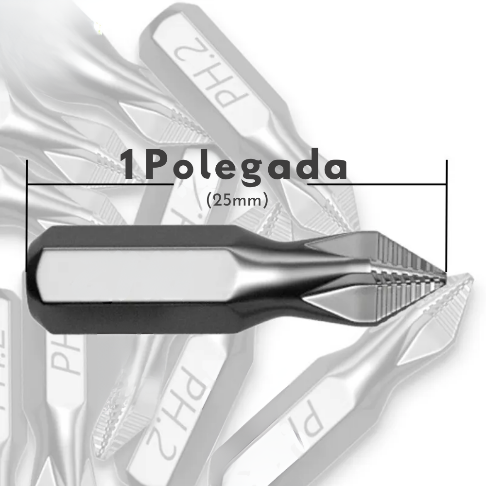 Jogo de Ponteiras com 20 Peças