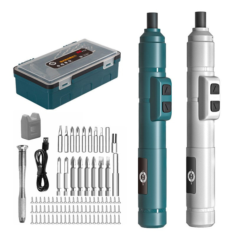 Kit Chave de Fenda Elétrica Recarregável Portátil | PowerDriver