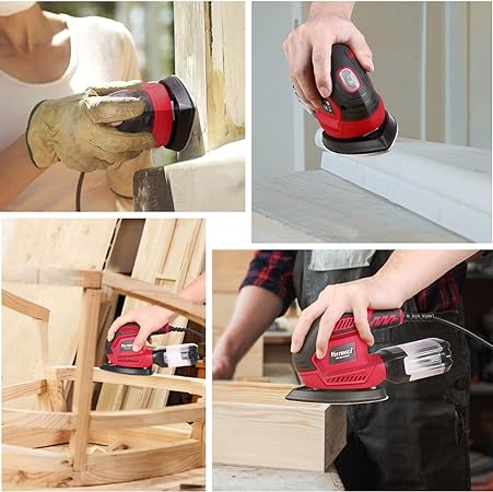 Lixadeira Elétrica com Sistema de Coleta de Pó | DustMaster