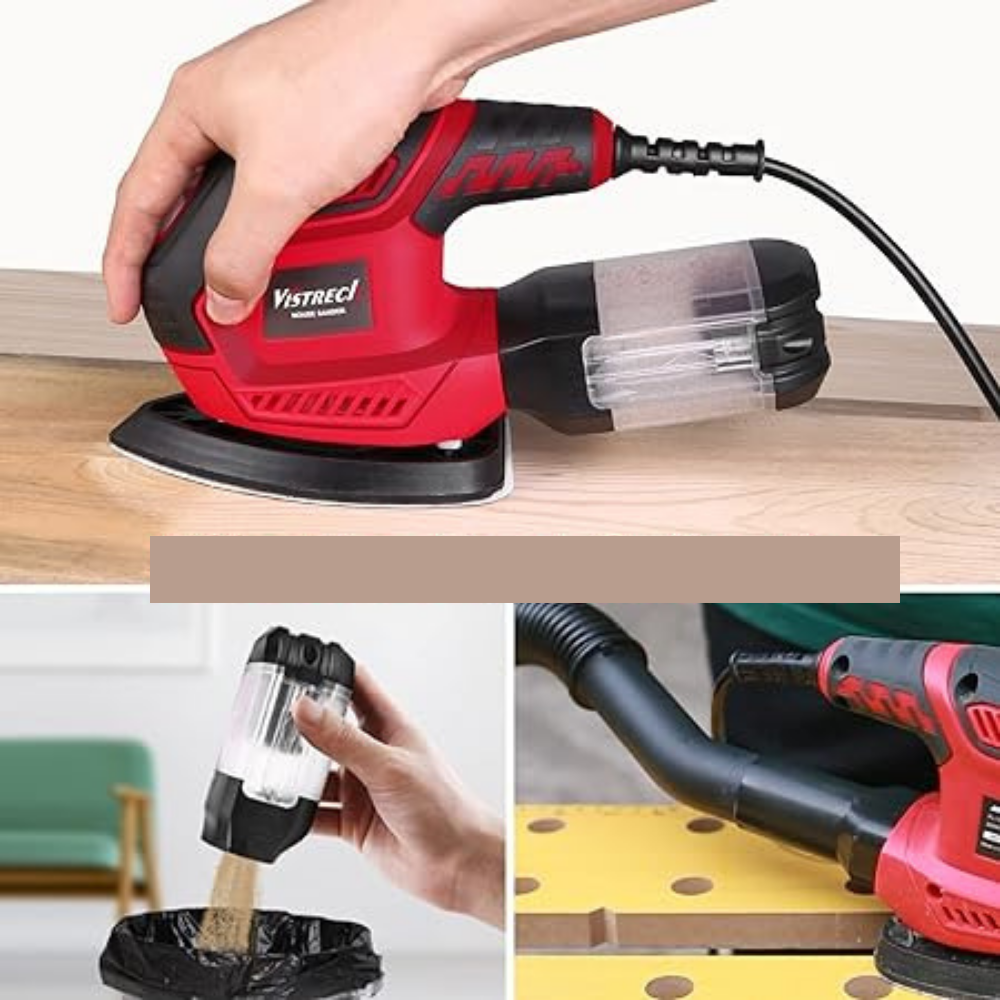 Lixadeira Elétrica com Sistema de Coleta de Pó | DustMaster