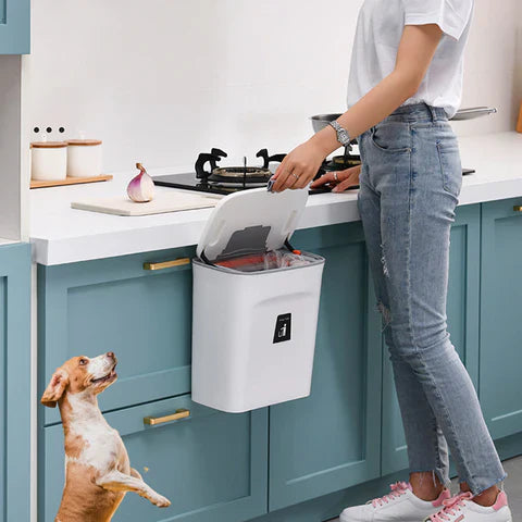 Lixeira Suspensa de 9L para Cozinha | FlexBin