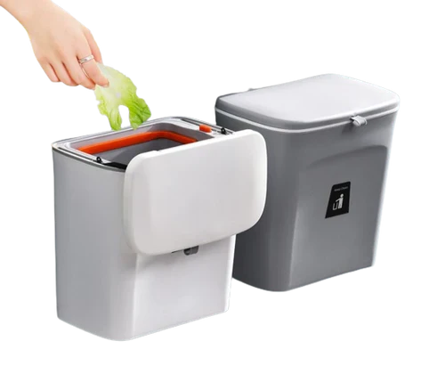 Lixeira Suspensa de 9L para Cozinha | FlexBin