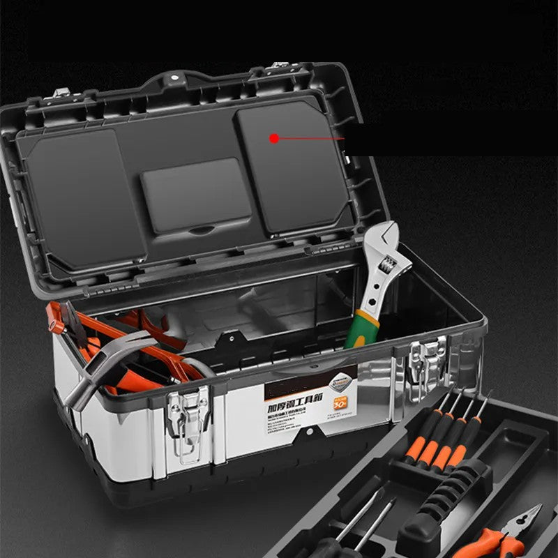 Maleta de Ferramentas Multifuncional em Aço Inoxidável | PowerMax