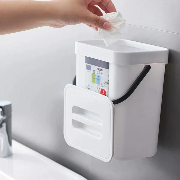 Mini Lixeira de Suspensão Compacta | MiniBin