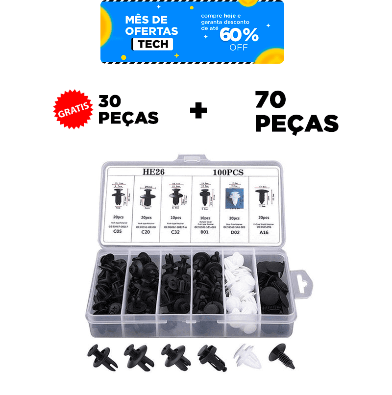 Parafusos fixadores | Kit Completo