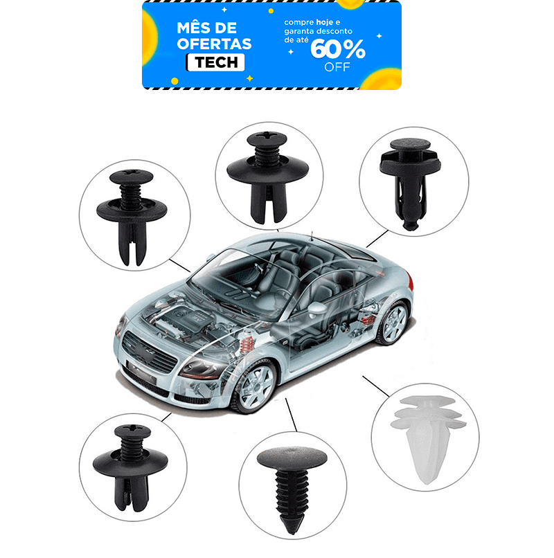 Parafusos fixadores | Kit Completo