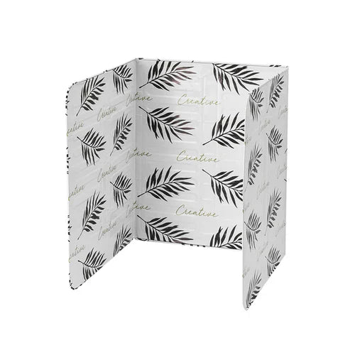 Protetor Contra Respingos de Óleo Dobrável de Alumínio