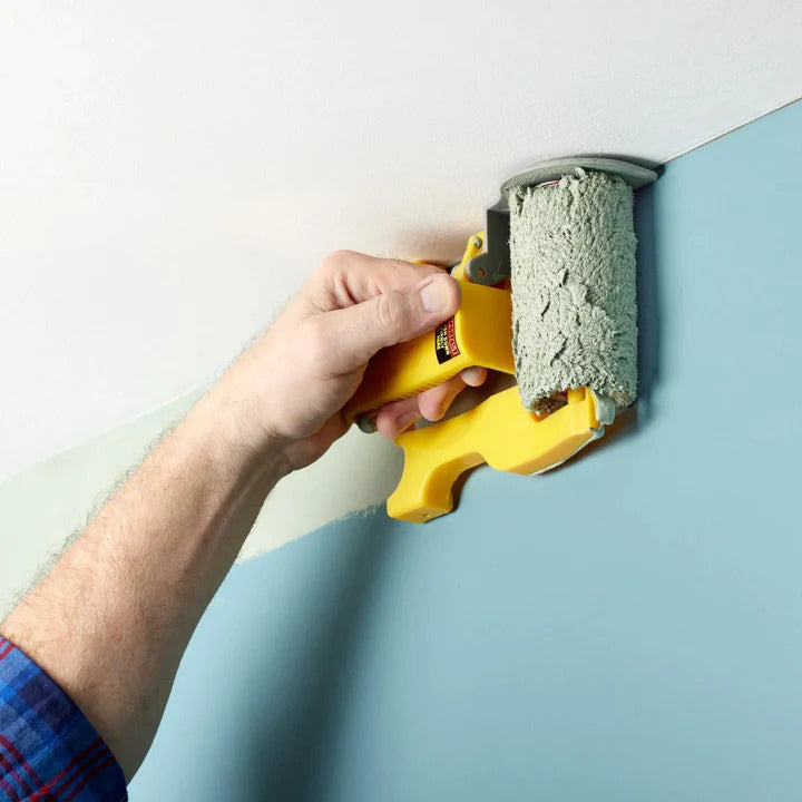 Rolo de Pintura de Bordas com Suporte Profissional Ferrazi