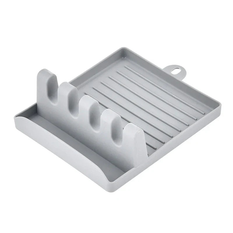 Suporte de Utensílios de Silicone para Cozinha | OrganizePro